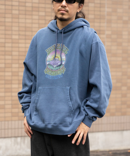 VENCEEXCHANGE（ヴァンスエクスチェンジ）の「BRONZEAGE ブロンズエイジ 製品染めパーカー（パーカー・メンズ・ネイビー/チャコール/グリーン・M/L）」の20枚目の写真