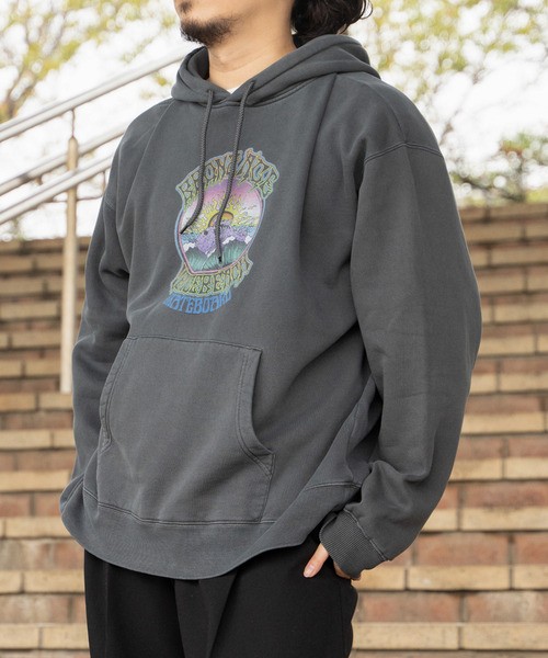 VENCEEXCHANGE（ヴァンスエクスチェンジ）の「BRONZEAGE ブロンズエイジ 製品染めパーカー（パーカー・メンズ・ネイビー/チャコール/グリーン・M/L）」の11枚目の写真