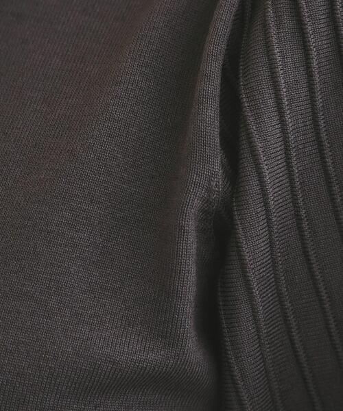 index(インデックス)の「◆前後2way プリーツスリーブニット【洗濯機洗い可/抗ピル】(ニット/セーター・レディース・ボルドー/オフホワイト/チャコールグレー/ブルーグリーン・34/36/38/40/42)」の17枚目の写真