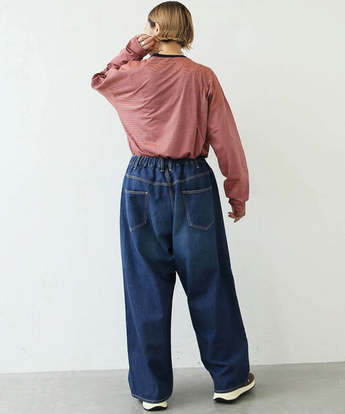 journal standard luxe 10OZデニム コラパンツ JOURNAL STANDARD LUXE（ジャーナルスタンダード ラックス）の