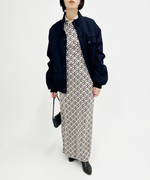 EDIT. FOR LULU(エディットフォールル)の「【Create Clair / クリエイト クレイル】Long slit knit dress(ワンピース・レディース・ベージュ・FREE)」の8枚目の写真