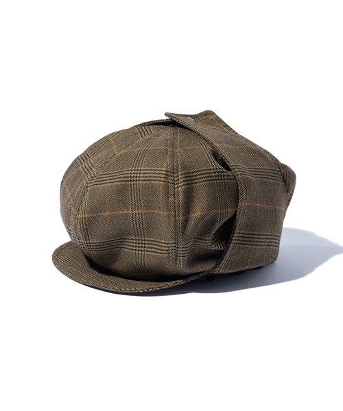 glamb（グラム）の「Flight Casquette Cap / フライトキャスケットキャップ（キャップ・メンズ・ブラウン/グレー・FREE）」の17枚目の写真