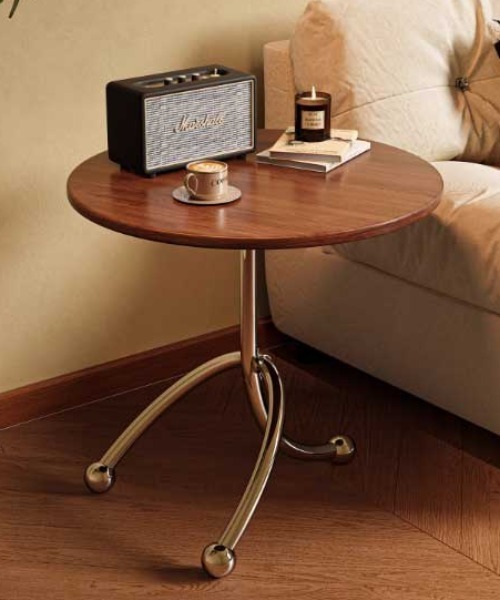 ツイストラウンドサイドテーブル（家具）｜Made in I（メイドインアイ