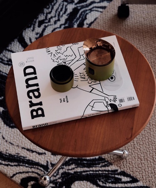 Made in I（メイドインアイ）の「ツイストラウンドサイドテーブル（家具・レディース・ブラック/ホワイト/ブラウン・FREE）」の12枚目の写真