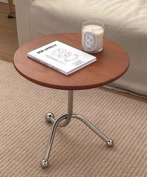 ツイストラウンドサイドテーブル（家具）｜Made in I（メイドインアイ