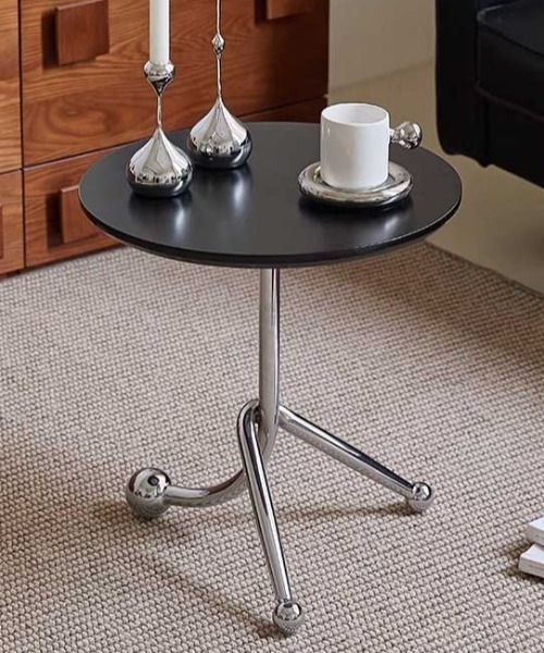 ツイストラウンドサイドテーブル（家具）｜Made in I（メイドインアイ