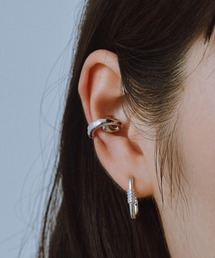 novice(ノーヴィス)の【novice】Spiral Open Hoop Ear Cuff(イヤーカフ)