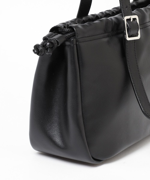 LEPSIM(レプシィム)の「スクエアショルダーバッグ 250447(ショルダーバッグ・レディース・ブラック/ダークブラウン・ONE SIZE)」の14枚目の写真