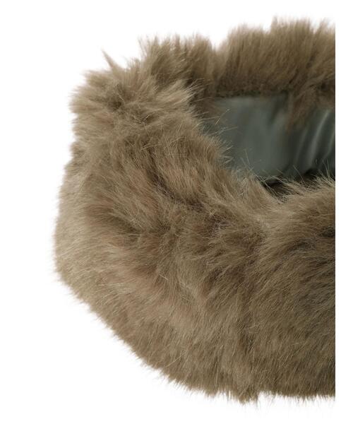 Te chichi（テチチ）の「ファーティペット（ストール/ショール・レディース・ブラウン/モカ/グレー・F）」の11枚目の写真