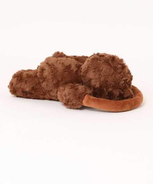 Port（ポート）の「【 antique andico / アンティーク アンディコ 】 もこもこ くま ぬいぐるみ ティッシュ ケース / カー ティッシュ ホルダー #（インテリア雑貨・レディース・ライトブラウン/ダークブラウン・FREE）」の7枚目の写真