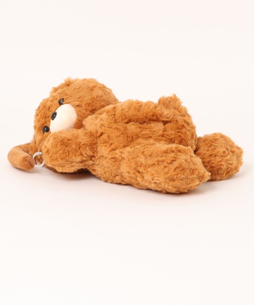 Port（ポート）の「【 antique andico / アンティーク アンディコ 】 もこもこ くま ぬいぐるみ ティッシュ ケース / カー ティッシュ ホルダー #（インテリア雑貨・レディース・ライトブラウン/ダークブラウン・FREE）」の8枚目の写真