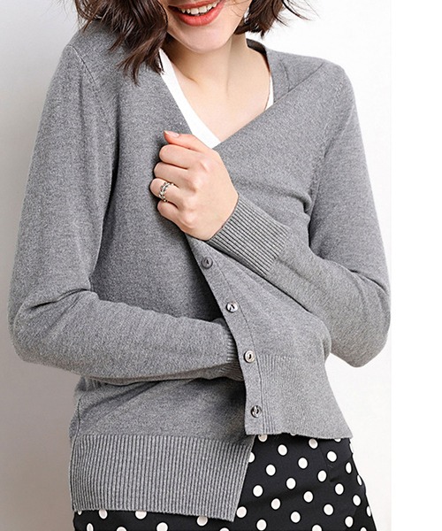 blackdia ocean Vネックニットカーディガン（カーディガン/ボレロ