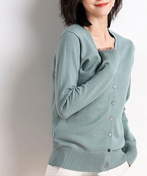 blackdia ocean Vネックニットカーディガン