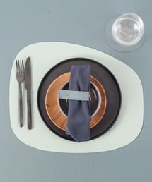 Rivel（リヴェル）の「【VACAVALIENTE/バカバリエンテ】ランチョンマット  本革 サステナブル リサイクルレザー（ランチョンマット/テーブルウェア）」