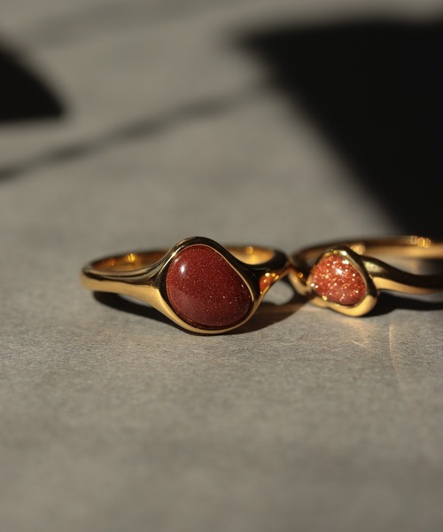 NOIR DE POUPEE（ノワールドプーペ）の「【WEB限定】silver925 ブラックオニキス ウェーブリング（リング・レディース・ゴールド/シルバー/オレンジ/グリーン/ピンク/ネイビー・#9/#15/#13/#11/#17）」の15枚目の写真