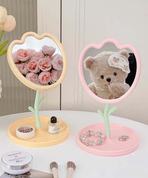 セール】チューリップスタンドミラー（ミラー）｜aimoha（アイモハ）の