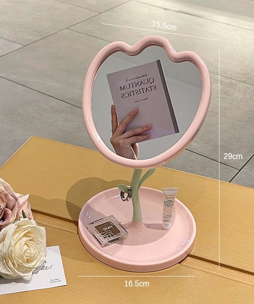 チューリップスタンドミラー（ミラー）｜aimoha（アイモハ）の