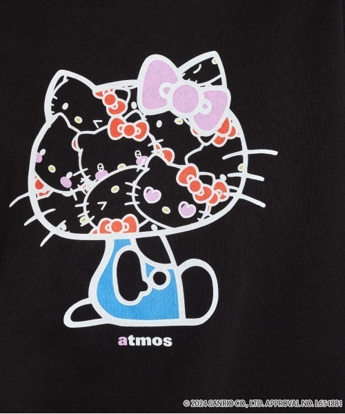 トレーナー スウェット HELLO KITTY x atmos pink Big Print Sweatshirt / ハローキティ × アトモス ピ セール】HELLO KITTY x atmos pink Big Print Sweatshirt