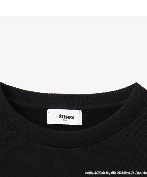 atmos pink(アトモスピンク)の「HELLO KITTY x atmos pink Big Print Sweatshirt / ハローキティ × アトモス ピンク ビッグ プリント スウエットシャツ 【SP】(スウェット・レディース・ブラック/ホワイト・FREE)」の7枚目の写真