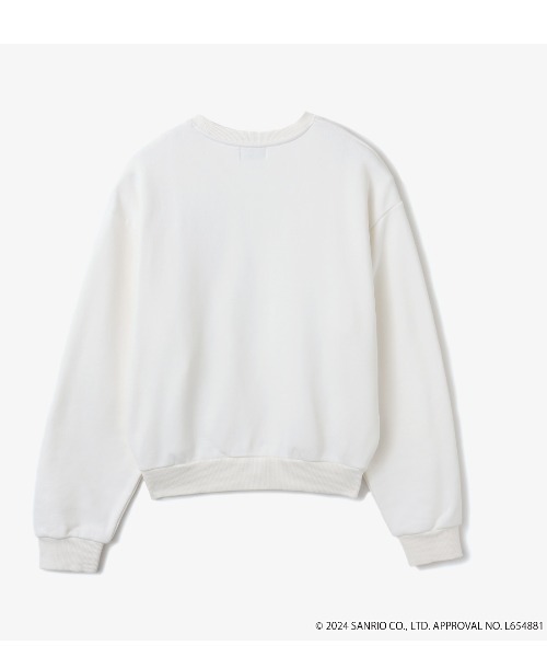 atmos pink(アトモスピンク)の「HELLO KITTY x atmos pink Big Print Sweatshirt / ハローキティ × アトモス ピンク ビッグ プリント スウエットシャツ 【SP】(スウェット・レディース・ブラック/ホワイト・FREE)」の13枚目の写真