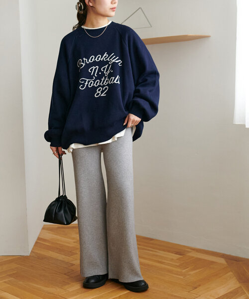 ディスコート　ニットリブパンツ ニットリブパンツ（その他パンツ）｜DISCOAT（ディスコート）の