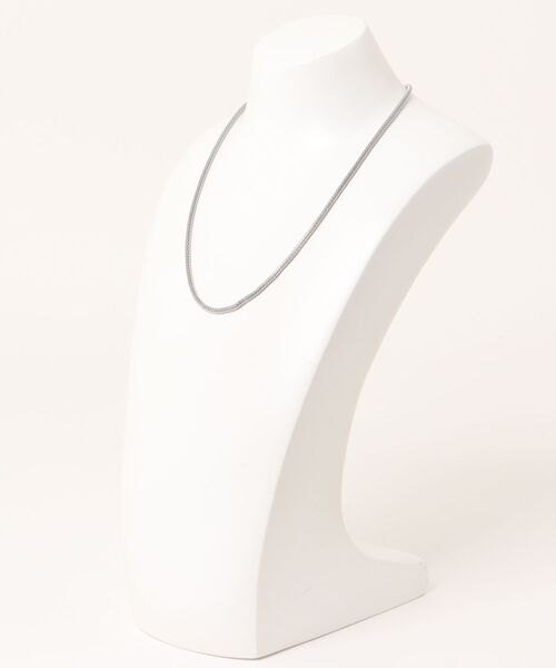 Daniel Wellington(ダニエルウェリントン)の「Tide Mesh Necklace 2.8MM ローズゴールド/シルバー/ゴールド/ブラック/グラファイト(ネックレス・メンズ・グレー/シルバー/ブラック/イエローゴールド/ピンクゴールド・ONE SIZE)」の19枚目の写真