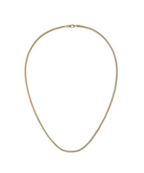 Daniel Wellington(ダニエルウェリントン)の「Tide Mesh Necklace 2.8MM ローズゴールド/シルバー/ゴールド/ブラック/グラファイト(ネックレス・メンズ・グレー/シルバー/ブラック/イエローゴールド/ピンクゴールド・ONE SIZE)」の5枚目の写真