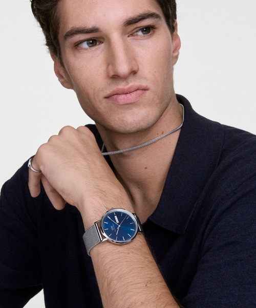 Tide Mesh Necklace 2.8MM ローズゴールド／シルバー／ゴールド