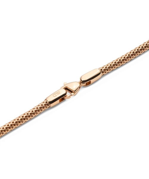 Daniel Wellington(ダニエルウェリントン)の「Tide Mesh Necklace 2.8MM ローズゴールド/シルバー/ゴールド/ブラック/グラファイト(ネックレス・メンズ・グレー/シルバー/ブラック/イエローゴールド/ピンクゴールド・ONE SIZE)」の17枚目の写真