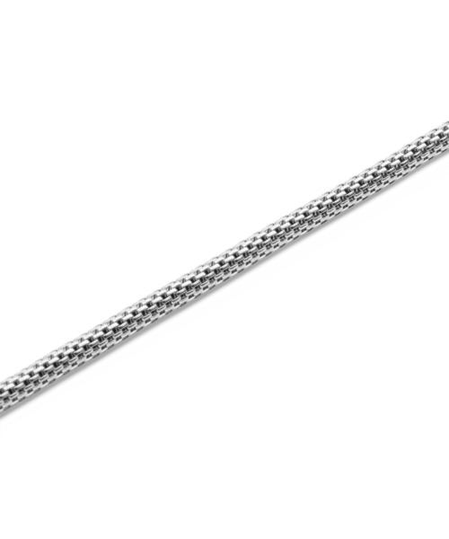 Daniel Wellington(ダニエルウェリントン)の「Tide Mesh Necklace 2.8MM ローズゴールド/シルバー/ゴールド/ブラック/グラファイト(ネックレス・メンズ・グレー/シルバー/ブラック/イエローゴールド/ピンクゴールド・ONE SIZE)」の14枚目の写真