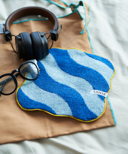 BIRTHDAY BAR（バースデイバー）の「【SAHIR サヒール】Pattern handtowel（ハンカチ/ハンドタオル・レディース・ブルー/ピンク/グレー/ブルー系その他・0）」の3枚目の写真