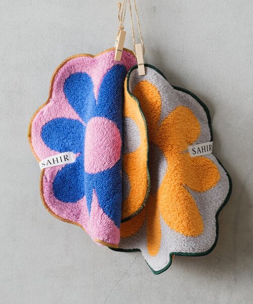 セール】【SAHIR サヒール】Pattern handtowel（ハンカチ/ハンドタオル