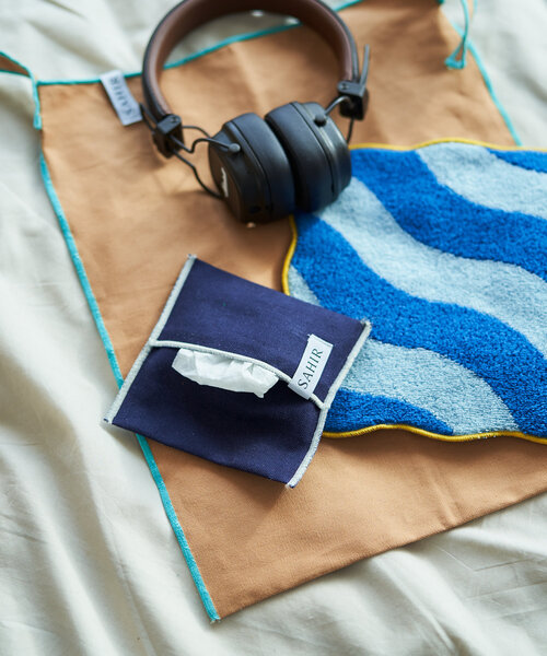 BIRTHDAY BAR（バースデイバー）の「【SAHIR サヒール】Pattern handtowel（ハンカチ/ハンドタオル・レディース・ブルー/ピンク/グレー/ブルー系その他・0）」の18枚目の写真