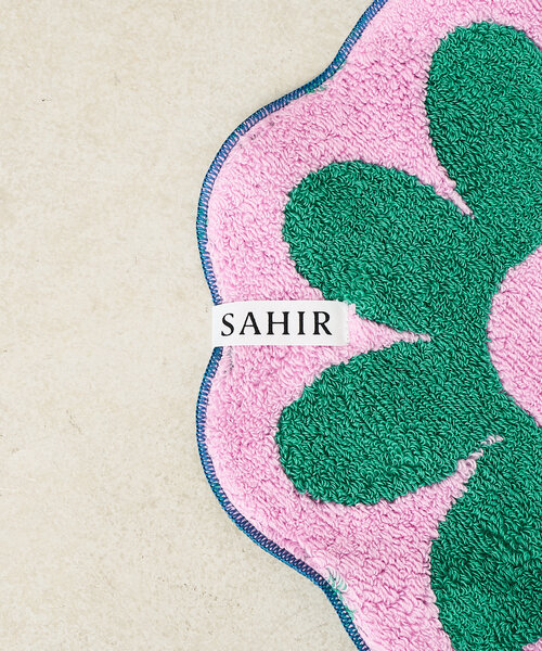 SAHIR(サヒール)の「【SAHIR サヒール】Pattern handtowel パターンハンドタオル(ハンカチ/ハンドタオル・レディース・ブルー/ピンク/グレー/ブルー系その他・0)」の21枚目の写真