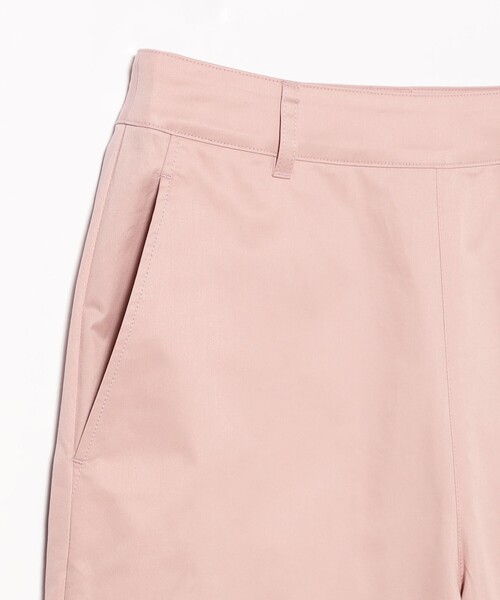 Demi-Luxe BEAMS（デミルクス ビームス）の「AK+1 / コットン サイド ジップ パンツ（その他パンツ・レディース・オリーブ/ピンク・36/38）」の8枚目の写真