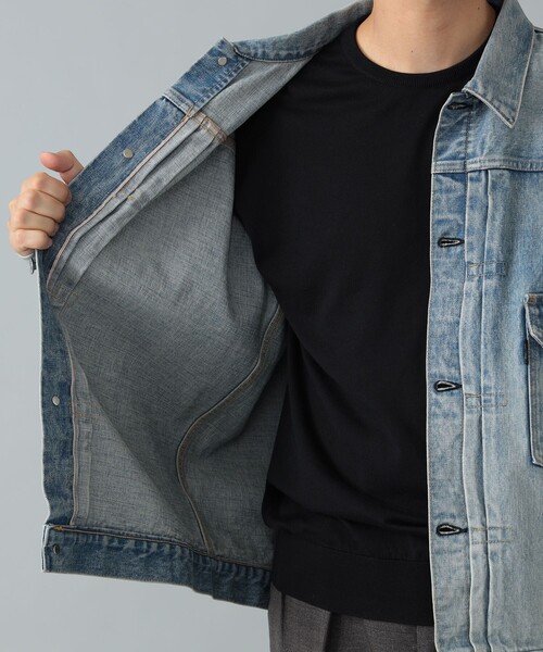 AUBERGE / BIO BLEACH デニム ジャケット（ブルゾン）｜AUBERGE