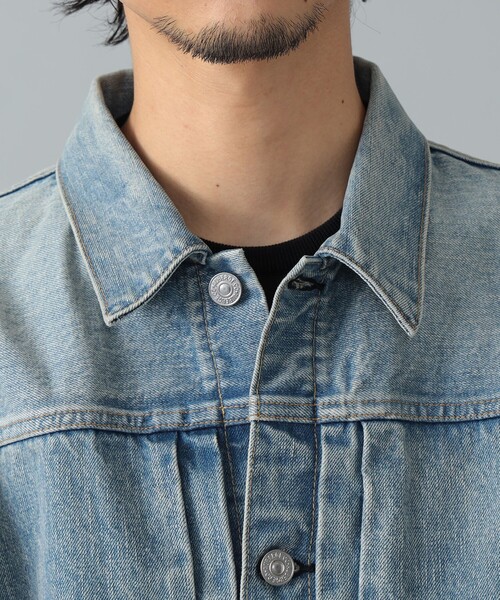 AUBERGE / BIO BLEACH デニム ジャケット（ブルゾン）｜AUBERGE