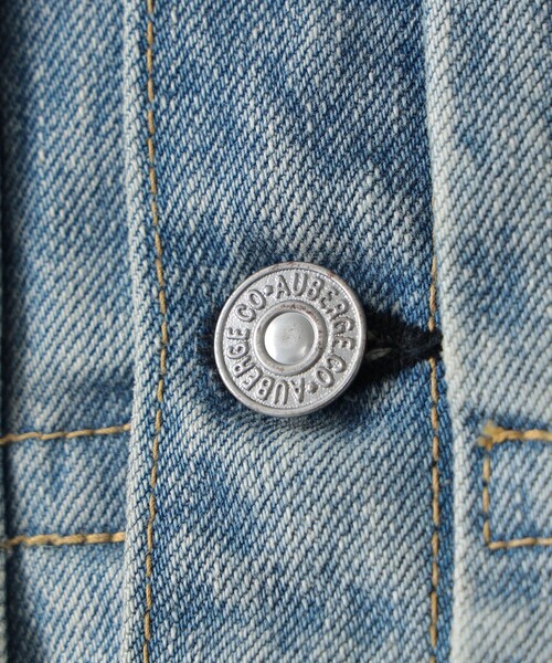 AUBERGE / BIO BLEACH デニム ジャケット（ブルゾン）｜AUBERGE