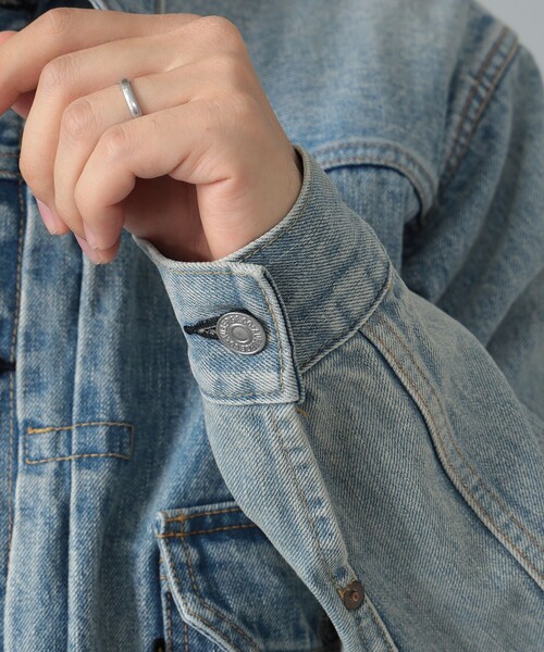 AUBERGE / BIO BLEACH デニム ジャケット（ブルゾン）｜AUBERGE