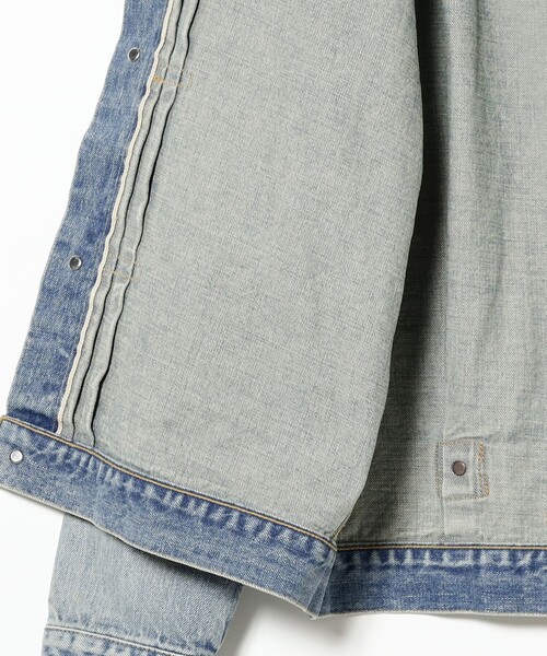 AUBERGE / BIO BLEACH デニム ジャケット（ブルゾン）｜AUBERGE