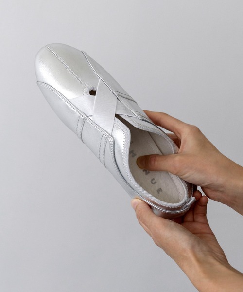 menue(メヌエ)の「クロスベルト バレエ スニーカー(スニーカー・レディース・ピンク/シルバー/ブラック・3L/LL/L/M/S/SS)」の20枚目の写真