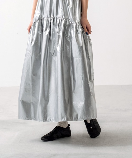 menue(メヌエ)の「クロスベルト バレエ スニーカー(スニーカー・レディース・ピンク/シルバー/ブラック・3L/LL/L/M/S/SS)」の8枚目の写真