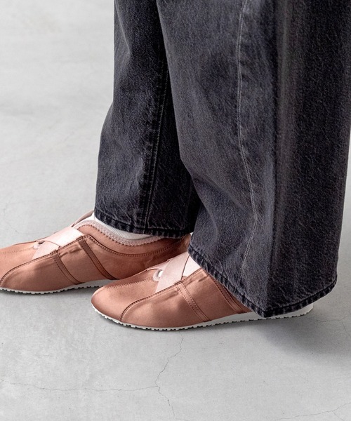 menue(メヌエ)の「クロスベルト バレエ スニーカー(スニーカー・レディース・ピンク/シルバー/ブラック・3L/LL/L/M/S/SS)」の12枚目の写真