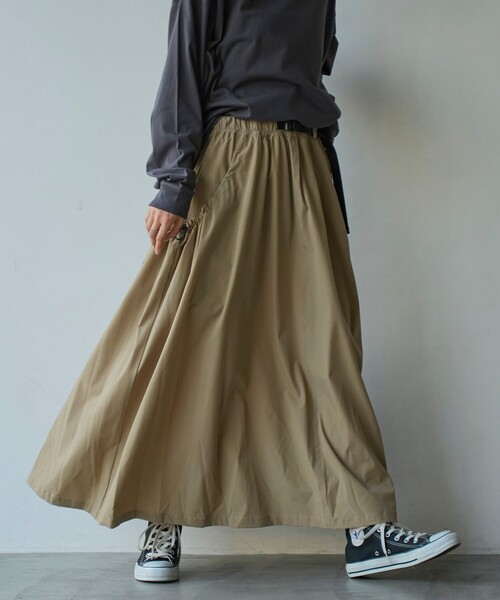 Not Conventional ドロースカート セール】【C.mt】ドロストポケットギャザースカート（スカート