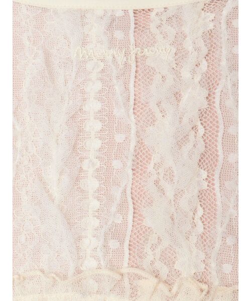 merry jenny（メリージェニー）の「チュールシアーフリルカラー（付け襟・レディース・オフホワイト/ブラック/アイボリー・FREE）」の18枚目の写真