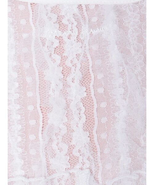 merry jenny（メリージェニー）の「チュールシアーフリルカラー（付け襟・レディース・オフホワイト/ブラック/アイボリー・FREE）」の16枚目の写真