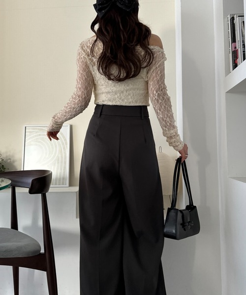 efill(エフィル)の「オフショル レース ブラウス / カットソー 【大人気商品で再販決定♪】(Tシャツ/カットソー・レディース・アイボリー・FREE)」の15枚目の写真