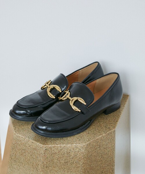 Juze（ジュゼ）の「ビットローファー（ローファー・レディース・ブラック/ベージュ系その他2・L/M/S）」の2枚目の写真