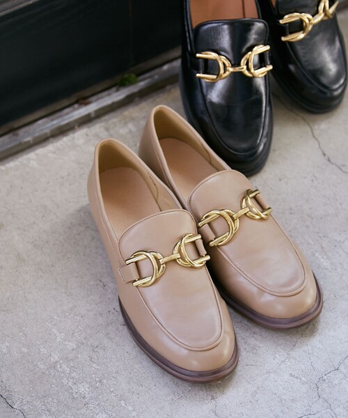 Juze（ジュゼ）の「ビットローファー（ローファー・レディース・ブラック/ベージュ系その他2・L/M/S）」の22枚目の写真