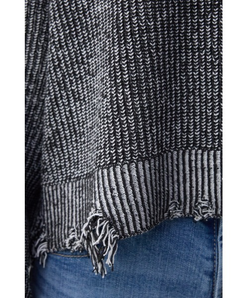 AZUL by moussy(アズールバイマウジー)の「ダメージニットトップス(ニット/セーター・レディース・ブルー系その他/ブラック系その他/ピンク系その他・FREE)」の14枚目の写真